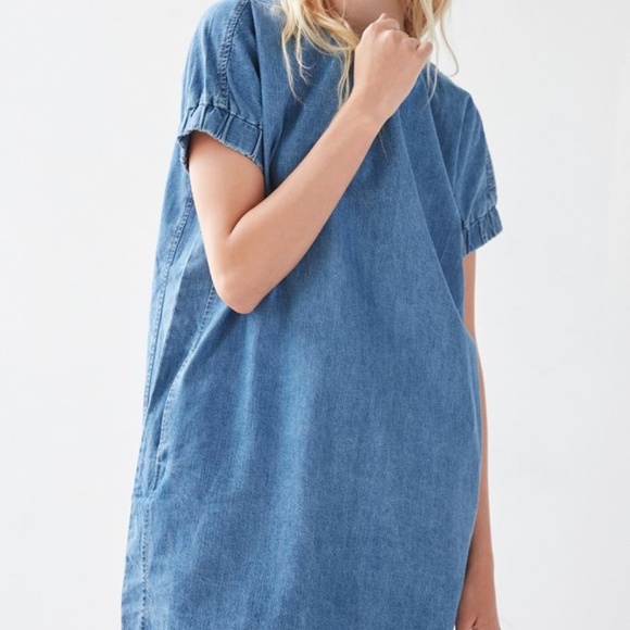 Urban Outfitters BDG Denim Shift Dress - Size XS - Picture 2 of 8